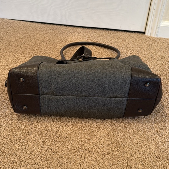 TUMI Travel Handbag in Brown & Gray - Picture 6 of 7